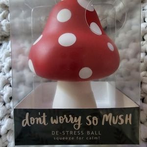 Mushroom Lovers!! Mushroom Squeeze Sensory Stimulation Toy Stress Ball